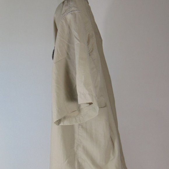 POLYESTER BUTTON-DOWN SHIRT - Picture 5 of 14